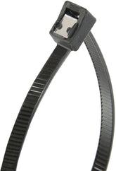 GB 46-308UVBSC Cable Tie, Double-Lock Locking, 6/6 Nylon, Black